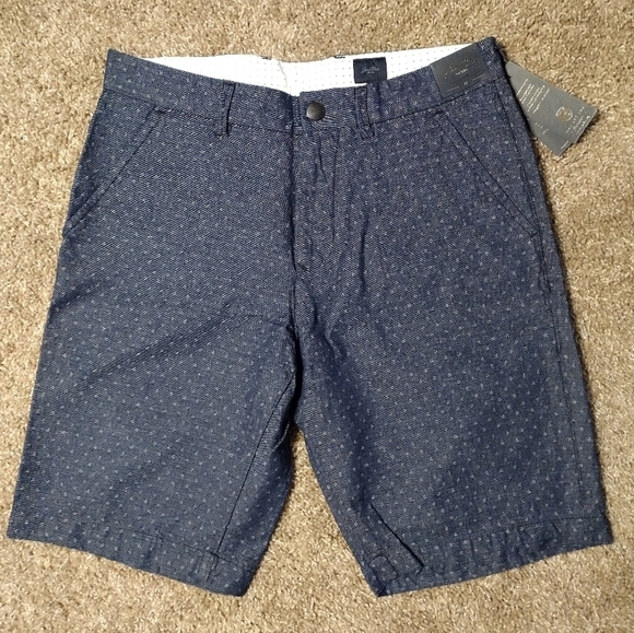 Good Man Brand Other - Good Man Brand Polka Dot Indigo Chino Shorts NWT